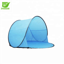 Beach Tent Promotional Pop up Polyester Summer Tent Easy to Collapsible,protection from Sunshin Quick Automatic Opening 500PCS